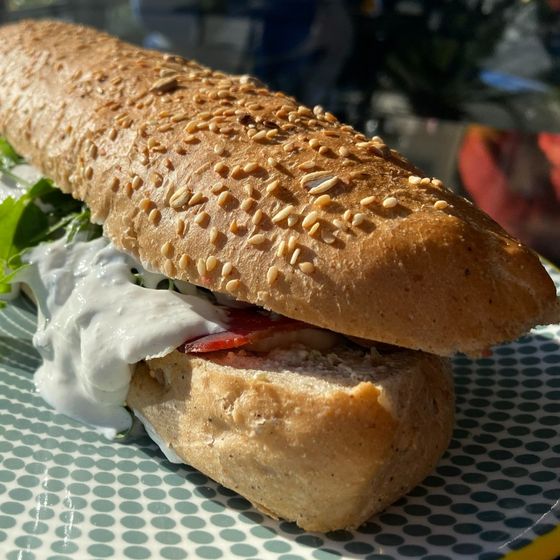 Bresaola sandwich